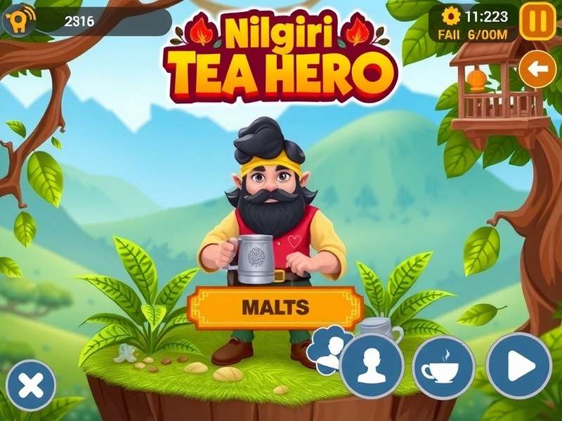 Nilgiri Tea Hero Game Characters